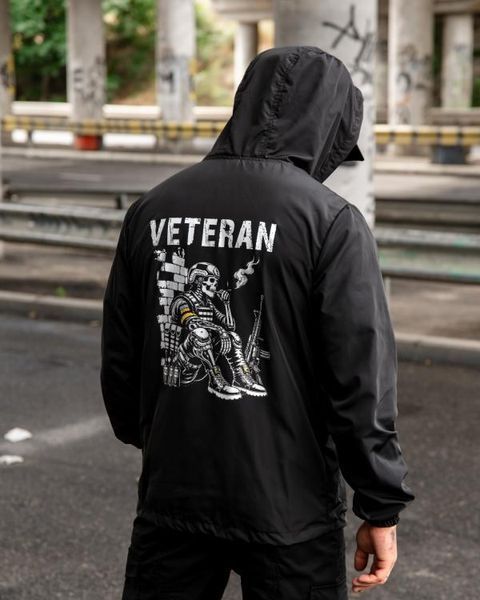 Вітрівка Veteran Black 97055-46 фото