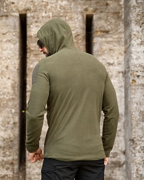 Флисовая кофта Honeycomb Olive 51816-46 фото