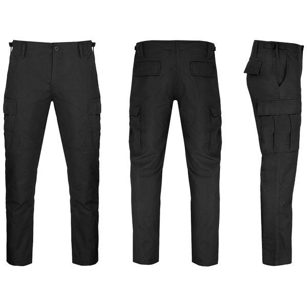 Штани польові Teesar BDU Rip-Stop Slim Fit Black 11853102-902 фото