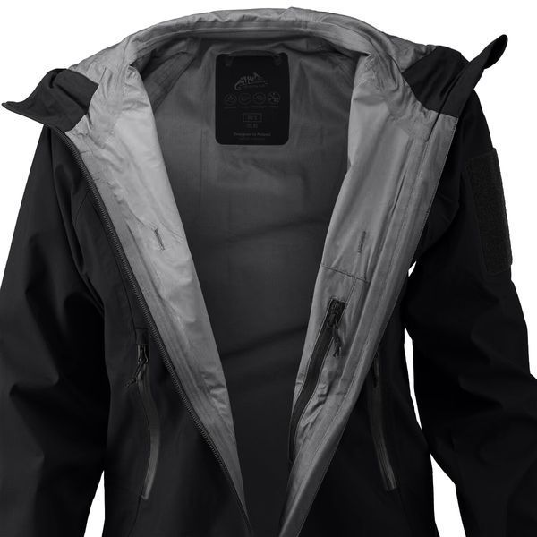 Куртка Helikon Squall Hardshell Black VHSH-44 фото