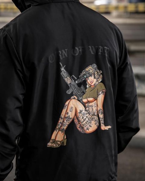 Вітрівка War Girl Black 97053-46 фото