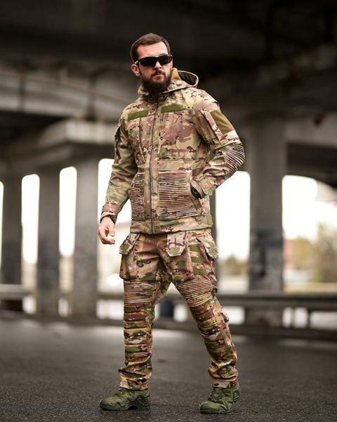 Тактичний костюм Soft Shell Multicam 93970-46 фото