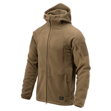 Кофта флисовая Helikon-Tex Patriot Jacket Hybrid Fleece, Койот BL-PJ2-FH-11-B03 фото