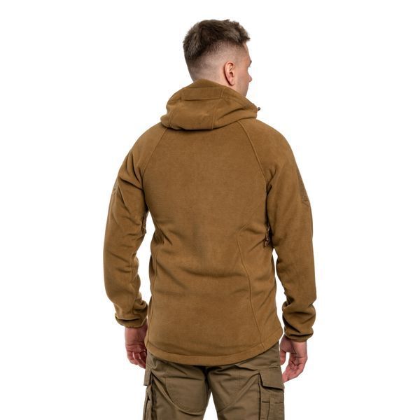 Кофта флисовая Helikon-Tex Patriot Jacket Hybrid Fleece, Койот BL-PJ2-FH-11-B02 фото