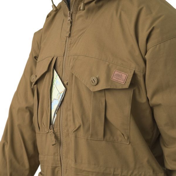 Куртка Helikon-Tex SAS Smock Duracanvas Coyote KU-SAS-DC-11-BO2 фото