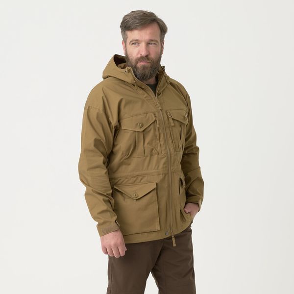 Куртка Helikon-Tex SAS Smock Duracanvas Coyote KU-SAS-DC-11-BO2 фото