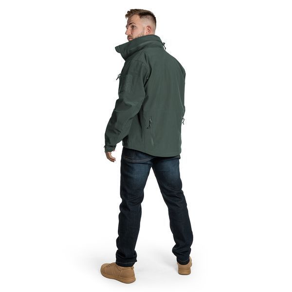 Куртка Helikon-Tex Gunfighter SharkSkin Jungle Green KU-GUN-FM-27-B03-S фото