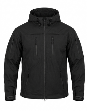 Демисезонная куртка SoftShell Town Dark Grey 93629-48 фото