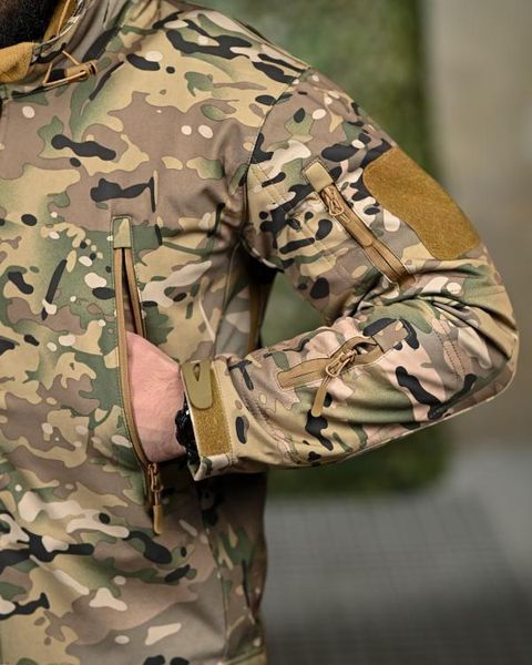 Тактическая куртка Soft Shell Windstoper Multicam 19491-46 фото