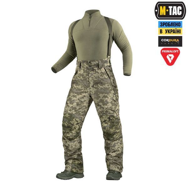 Зимові штани M-TAC ALPHA PRIMALOFT Pixel 20504030-S/L фото