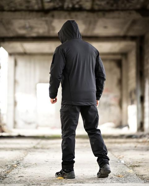 Тактичний костюм Soft Shell 5в1 Black 94605-46 фото