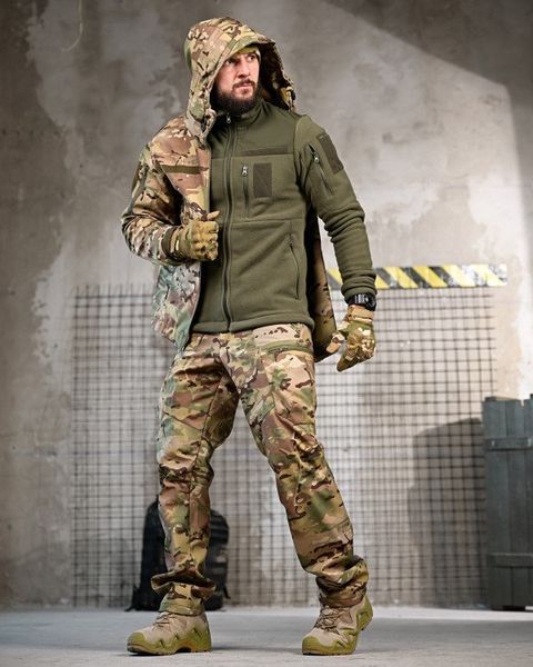 Тактичний костюм OPS-Soft Shell 6в1 Multicam 93517-46 фото
