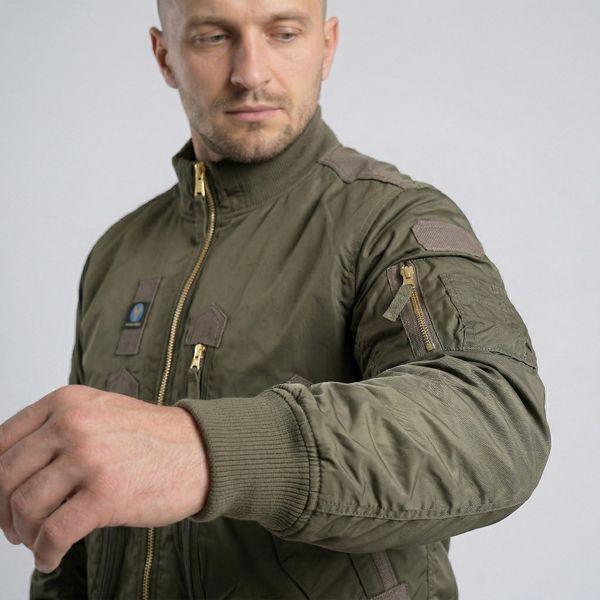 Тактична куртка-бомбер Pilot Olive 30411001-S фото
