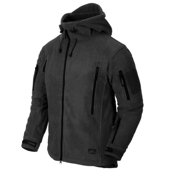 Кофта флісова Helikon-Tex Patriot Jacket Black BL-PAT-HF-01-B03 фото